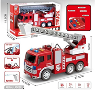 CAMION BOMBEROS FRICCION ESC 1:16 L/S