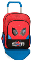 MOCHILA ADAP.38CM.C/CARRO SPIDERMAN PROTECTOR