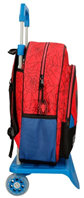 MOCHILA ADAP.38CM.C/CARRO SPIDERMAN PROTECTOR