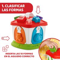 Casita 2 en 1 animales 0