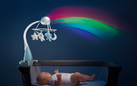 TOY FD RAINBOW COT MOBILE BLUE