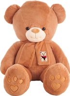 Peluche oso marron 100 cm  8