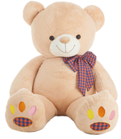 Peluche oso huellas 130 cm  0