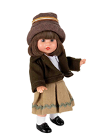 Mini Mariquita Perez conjunto otoño