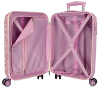 SET 2/TROLLEY ABS 55-68CM.4R.PJL SANDRA