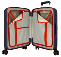 SET 2/TROLLEY ABS 55-70CM.4R.REEBOK ROXBURY MARINO