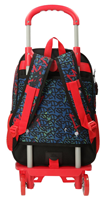 MOCHILA ADAP.40CM. C/CARRO SPIDERMAN URBAN