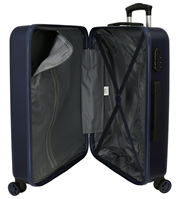 SET 2/TROLLEY ABS 55-65CM.4R.PJL TOM