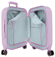 9839121 TROLLEY ABS 55CM.4R. FREE SPIRIT LILA