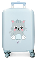 4991344 TROLLEY ABS 50CM.4R.  HAPPY PETS MY LITTLE CAT