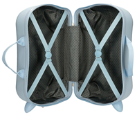 9891021 MALETA INF.ABS 4R.(2 MULTI.) 45CM.  NEW FRIENDS AZUL CLARO