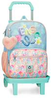 97824T1 MOCHILA ADAP. 38CM. C/CARRO. ENSO BUBBLES