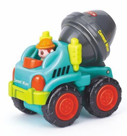 EXPOSITOR VEHICULOS CONSTRUCION CAJA PVC INDIVIDUAL 12UN