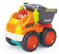 EXPOSITOR VEHICULOS CONSTRUCION CAJA PVC INDIVIDUAL 12UN