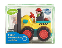 EXPOSITOR VEHICULOS CONSTRUCION CAJA PVC INDIVIDUAL 12UN