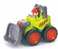 EXPOSITOR VEHICULOS CONSTRUCION CAJA PVC INDIVIDUAL 12UN