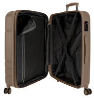 5989263 TROLLEY ABS 68CM. C/EXP. 4R. GALAXY CHAMPAGNE MOVOM