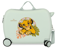 2449864 MALETA INF.ABS 4R.(2 MULTI.) 50CM. SIMBA JUNGLE MENTA
