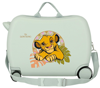 2449864 MALETA INF.ABS 4R.(2 MULTI.) 50CM. SIMBA JUNGLE MENTA