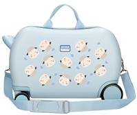 4191011 MALETA INF.ABS 4R.(2 MULTI.) 45CM. RR BABY PETS AZUL