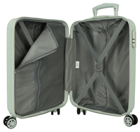 2441164 TROLLEY ABS 55CM. 4R. SIMBA JUNGLE MENTA