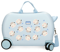 4191011 MALETA INF.ABS 4R.(2 MULTI.) 45CM. RR BABY PETS AZUL