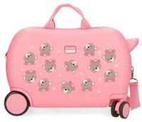 4191012 MALETA INF.ABS 4R.(2 MULTI.) 45CM. RR BABY PETS BEAR