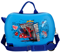 4279811 MALETA INF.ABS 4R.(2 MULTI.) 50CM. SPIDERMAN WALL CRAWLER