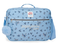 6085342 CARTERA EXTRAESCOLAR 38CM. OLIVIA AZUL CLARO