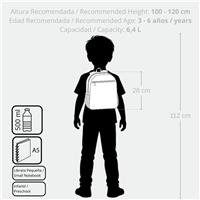 42621F1 MOCHILA ADAP. 28CM. GRAFFITY OF SPIDERMAN