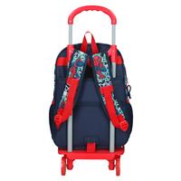42623V1 MOCHILA ADAP. 40CM. C/CARRO GRAFFITY OF SPIDERMAN