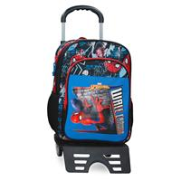 42723V1 MOCHILA ADAP. 40CM. C/CARRO SPIDERMAN WALL CRAWLER