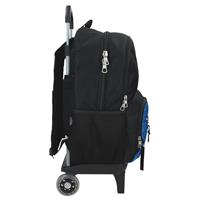 61525V2 MOCHILA ADAP. 46CM 2C. C/CARRO. PJL HENRY NEGRO