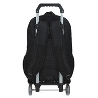 61525V2 MOCHILA ADAP. 46CM 2C. C/CARRO. PJL HENRY NEGRO
