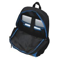 61525V2 MOCHILA ADAP. 46CM 2C. C/CARRO. PJL HENRY NEGRO