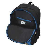 61525V2 MOCHILA ADAP. 46CM 2C. C/CARRO. PJL HENRY NEGRO