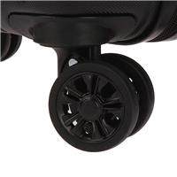 5318661 TROLLEY ABS 55CM. C/EXP. 4R. WOOD NEGRO