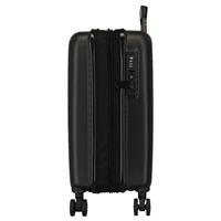 5318661 TROLLEY ABS 55CM. C/EXP. 4R. WOOD NEGRO