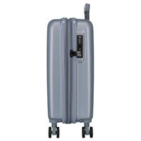 5318663 TROLLEY ABS 55CM. C/EXP. 4R. WOOD PLATA