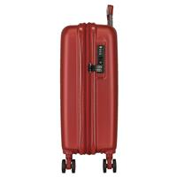 5318666 TROLLEY ABS 55CM. C/EXP. 4R. WOOD ROJO