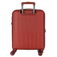 5318666 TROLLEY ABS 55CM. C/EXP. 4R. WOOD ROJO