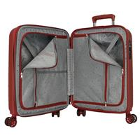 5318666 TROLLEY ABS 55CM. C/EXP. 4R. WOOD ROJO