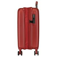 5318666 TROLLEY ABS 55CM. C/EXP. 4R. WOOD ROJO