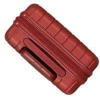 5318666 TROLLEY ABS 55CM. C/EXP. 4R. WOOD ROJO