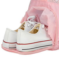 6073641 BOLSA DE VIAJE 55CM. MIA ROSA CLARO