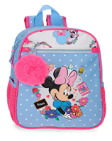 43121F1 MOCHILA ADAP. 28CM. MINNIE FLOWERS