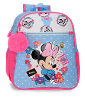 43122F1 MOCHILA ADAP. 33CM. MINNIE FLOWERS