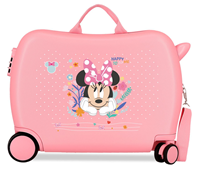 4329811 MALETA INF.ABS 4R.(2 MULTI.) 50CM. MINNIE HAPPY TO BE ME R