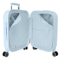 9979521 SET/2 TROLLEY ABS 55-70CM.4R. HAPPINESS AZUL CLARO