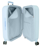 9979521 SET/2 TROLLEY ABS 55-70CM.4R. HAPPINESS AZUL CLARO